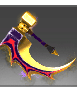 Golden Offhand Basher of Mage Skulls