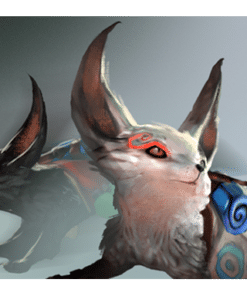 Unusual Jin and Yin Fox Spirits