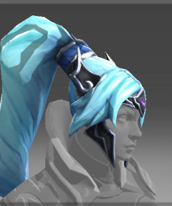 Auspicious Starrider of the Crescent Steel Helmet