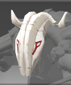 Inscribed Stoic Mask of the High Plains