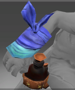 Auspicious Flamestitched Suitings Wrap and Molotov